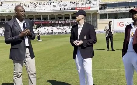 Live Score: England vs West Indies, 2nd Test