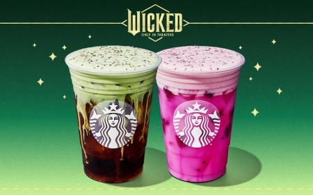 Starbucks Unveils New 'Wicked' Beverages & Merchandise Collaboration with Universal Pictures