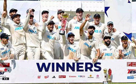 NZ make history as India suffer first ever 0-3 Test series whitewash