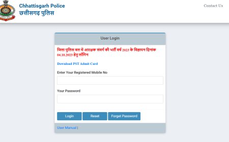 Chhattisgarh Police Constable Admit Card 2024 released, here's the direct link to download