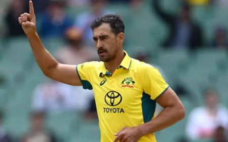 Mitchell Starc scripts history as Australia win over Pakistan in first ODI