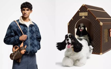 LV unleashes canine couture