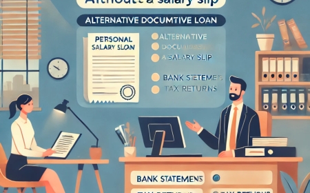 Get a Personal Loan Without Salary Slip