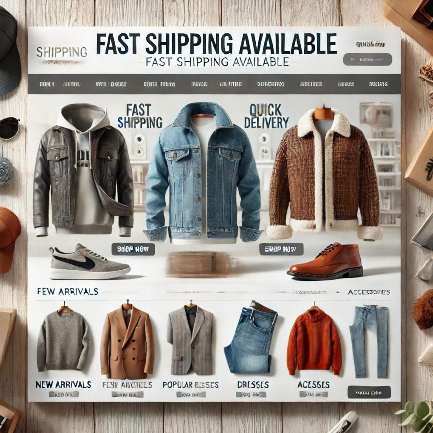 clothing store with fast shipping