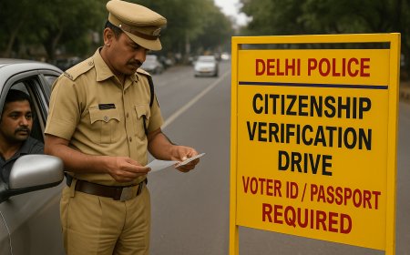 Delhi Police Tighten Citizenship Verification: Aadhaar, PAN, Ration Cards No Longer Valid Proof for Suspected Foreign Nationals