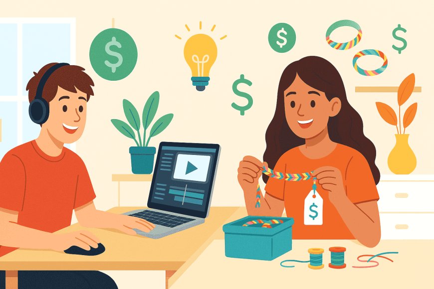 Creative Ways for Teens to Make Money Without Experience