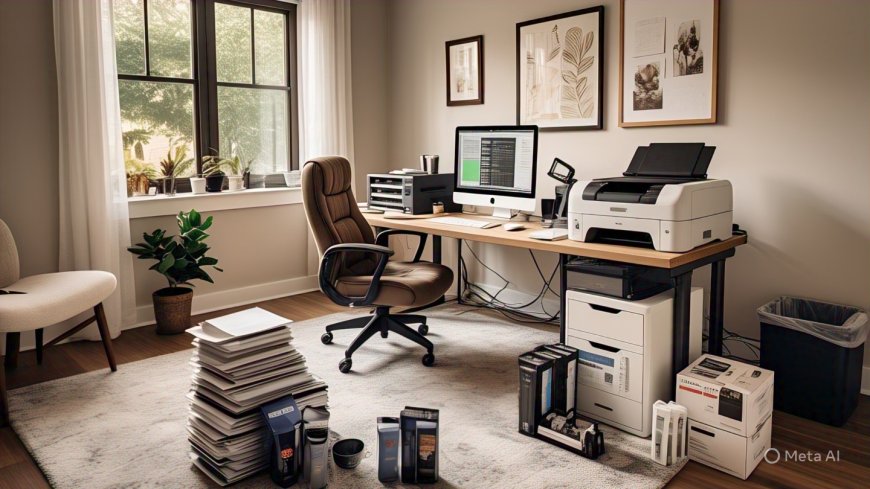Step 5: Set Up a Workspace to Start a Small Printing Business from Home