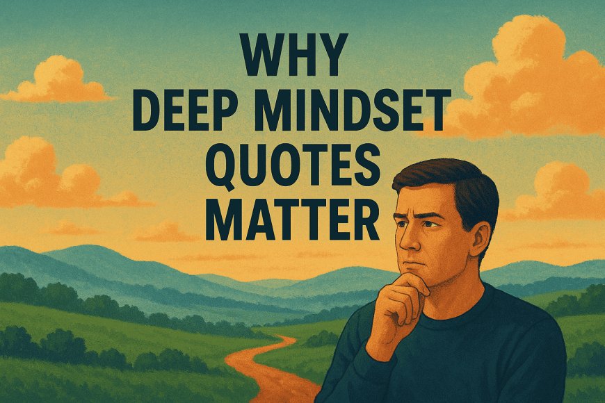 Deep Mindset Quates to Inspire Growth and Positive Thinking-2025