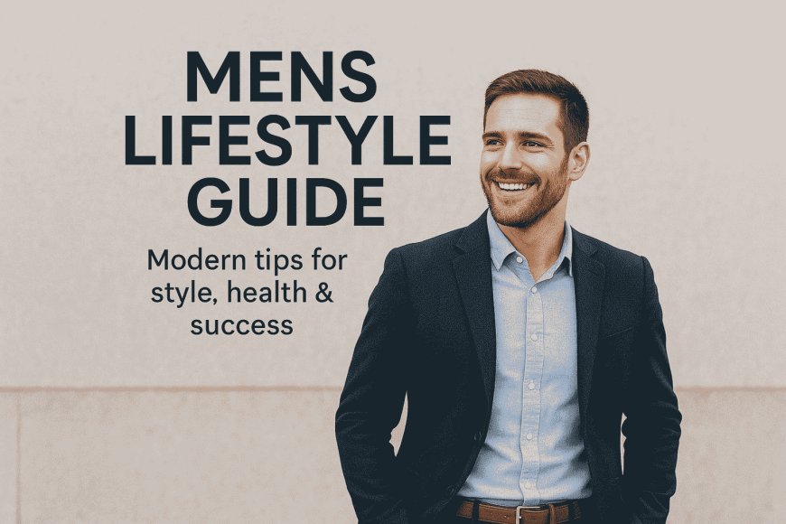 Mens Lifestyle Guide: Modern tips for style, health & success