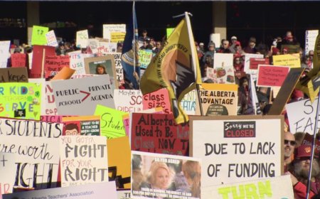 Rallies swell across Alberta as teachers prepare for public education strike: Here’s what’s happening