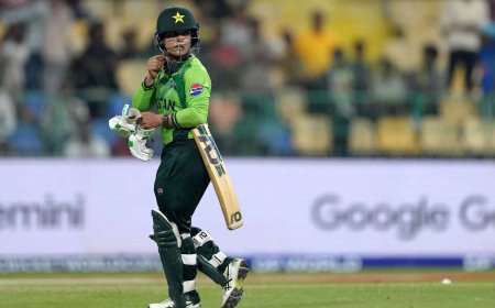 Pakistan batter reprimanded after bat-smashing rant against India